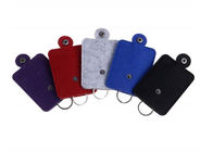 Unisex Car Key Wallet Purse Felt Key Chain Bags 43 Colors With 3mm Thickness